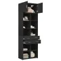 Schwarzer Holzschrank aus Ingenieurholz, 70x42,5x225 cm. von , Sideboards - Ref: Foro24-3281337, Preis: 197,71 €, Rabatt: %