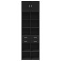 Armario de madera de ingeniería negro 70x42,5x225 cm de , Aparadores - Ref: Foro24-3281337, Precio: 201,80 €, Descuento: %
