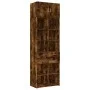 Armario de madera de ingeniería roble ahumado 70x42,5x225 cm de , Aparadores - Ref: Foro24-3281340, Precio: 210,88 €, Descuen...