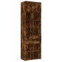 Armario de madera de ingeniería roble ahumado 70x42,5x225 cm de , Aparadores - Ref: Foro24-3281340, Precio: 213,37 €, Descuen...
