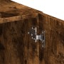 Armario de madera de ingeniería roble ahumado 70x42,5x225 cm de , Aparadores - Ref: Foro24-3281340, Precio: 213,37 €, Descuen...