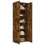 Armario de madera de ingeniería roble ahumado 80x42,5x225 cm de , Aparadores - Ref: Foro24-3281354, Precio: 244,46 €, Descuen...