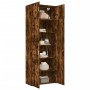 Armario de madera de ingeniería roble ahumado 80x42,5x225 cm de , Aparadores - Ref: Foro24-3281354, Precio: 249,36 €, Descuen...