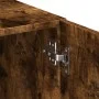 Armario de madera de ingeniería roble ahumado 80x42,5x225 cm de , Aparadores - Ref: Foro24-3281354, Precio: 244,46 €, Descuen...