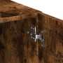 Armario de madera de ingeniería roble ahumado 80x42,5x225 cm de , Aparadores - Ref: Foro24-3281354, Precio: 249,36 €, Descuen...