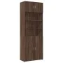 Engineered wood brown oak wardrobe 80x42.5x225 cm by , Sideboards - Ref: Foro24-3281349, Price: 236,16 €, Discount: %