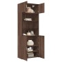 Armario de madera de ingeniería marrón roble 80x42,5x225 cm de , Aparadores - Ref: Foro24-3281349, Precio: 243,80 €, Descuent...