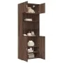 Engineered wood brown oak wardrobe 80x42.5x225 cm by , Sideboards - Ref: Foro24-3281349, Price: 236,16 €, Discount: %