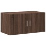 Armario de madera de ingeniería marrón roble 80x42,5x225 cm de , Aparadores - Ref: Foro24-3281349, Precio: 243,80 €, Descuent...