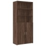 Armario de madera de ingeniería marrón roble 80x42,5x225 cm de , Aparadores - Ref: Foro24-3281349, Precio: 243,80 €, Descuent...