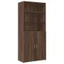 Engineered wood brown oak wardrobe 80x42.5x225 cm by , Sideboards - Ref: Foro24-3281349, Price: 236,16 €, Discount: %