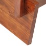 Mesa de centro de madera maciza de acacia 66 cm en Mesas de centro | Comprar online en Foru.es