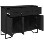 Aparador madera de ingeniería negro 97x32,5x74,5 cm de , Aparadores - Ref: Foro24-848559, Precio: 137,34 €, Descuento: %
