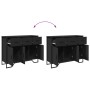 Aparador madera de ingeniería negro 97x32,5x74,5 cm de , Aparadores - Ref: Foro24-848559, Precio: 137,34 €, Descuento: %