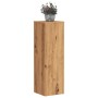 Soportes de plantas 2 uds madera roble artisian 25x25x80 cm de , Soportes para macetas - Ref: Foro24-852950, Precio: 58,66 €,...