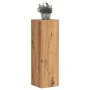 Soportes de plantas 2 uds madera roble artisian 25x25x80 cm de , Soportes para macetas - Ref: Foro24-852950, Precio: 69,55 €,...