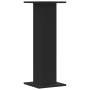 Soportes de plantas 2 uds madera ingeniería negro 30x30x80 cm de , Soportes para macetas - Ref: Foro24-3307865, Precio: 90,87...