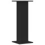 Soportes de plantas 2 uds madera ingeniería negro 30x30x80 cm de , Soportes para macetas - Ref: Foro24-3307865, Precio: 90,87...
