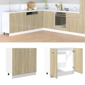 Armario inferior de fregadero madera ingeniería 80x46x81,5 cm de , Armarios de cocina - Ref: Foro24-849612, Precio: 76,40 €, ...