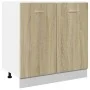 Armario inferior de fregadero madera ingeniería 80x46x81,5 cm de , Armarios de cocina - Ref: Foro24-849612, Precio: 76,40 €, ...