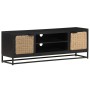 Mueble para TV de madera maciza de mango 120x30x40 cm en Muebles TV | Comprar online en Foru.es