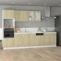 Set de muebles de cocina 7 pzas madera ingeniería roble Sonoma de , Armarios de cocina - Ref: Foro24-3307653, Precio: 590,35 ...