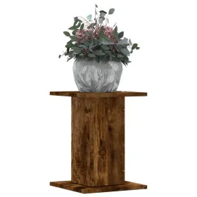 Soportes para plantas 2 uds madera roble ahumado 30x30x40 cm de , Soportes para macetas - Ref: Foro24-3307850, Precio: 49,53 ...