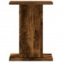 Soportes para plantas 2 uds madera roble ahumado 30x30x40 cm de , Soportes para macetas - Ref: Foro24-3307850, Precio: 50,66 ...