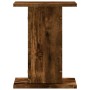 Soportes para plantas 2 uds madera roble ahumado 30x30x40 cm de , Soportes para macetas - Ref: Foro24-3307850, Precio: 50,66 ...