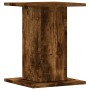Soportes para plantas 2 uds madera roble ahumado 30x30x40 cm de , Soportes para macetas - Ref: Foro24-3307850, Precio: 50,66 ...