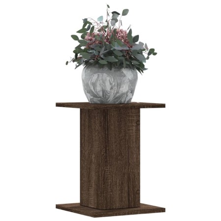 Soportes para plantas 2 uds madera marrón roble 30x30x40 cm de , Soportes para macetas - Ref: Foro24-3307852, Precio: 48,78 €...