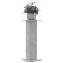 Soportes para plantas 2 uds madera gris hormigón 30x30x80 cm de , Soportes para macetas - Ref: Foro24-3307867, Precio: 63,33 ...