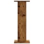 Soportes para plantas 2 uds madera roble envejecido 30x30x80 cm de , Soportes para macetas - Ref: Foro24-3307871, Precio: 82,...