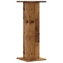 Soportes para plantas 2 uds madera roble envejecido 30x30x80 cm de , Soportes para macetas - Ref: Foro24-3307871, Precio: 82,...