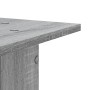 Soportes para plantas 2 uds madera gris Sonoma 30x30x95 cm de , Soportes para macetas - Ref: Foro24-3307878, Precio: 71,75 €,...