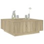Mesa de centro madera de ingeniería roble Sonoma 100x100x40 cm de , Mesas de centro - Ref: Foro24-3284051, Precio: 145,07 €, ...