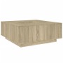 Mesa de centro madera de ingeniería roble Sonoma 100x100x40 cm de , Mesas de centro - Ref: Foro24-3284051, Precio: 145,07 €, ...