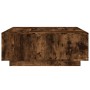 Mesa de centro madera de ingeniería roble ahumado 100x100x40 cm de , Mesas de centro - Ref: Foro24-3284053, Precio: 176,13 €,...