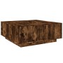 Mesa de centro madera de ingeniería roble ahumado 100x100x40 cm de , Mesas de centro - Ref: Foro24-3284053, Precio: 176,13 €,...