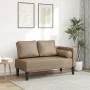 Sofá diván con cojines cuero sintético capuchino de , Divanes - Ref: Foro24-4007569, Precio: 145,56 €, Descuento: %