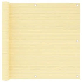 Toldo para balcón HDPE beige 90x500 cm de vidaXL, Sombrillas - Ref: Foro24-310914, Precio: 19,92 €, Descuento: %