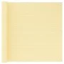 Toldo para balcón HDPE beige 90x500 cm de vidaXL, Sombrillas - Ref: Foro24-310914, Precio: 19,92 €, Descuento: %