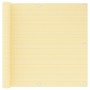 Toldo para balcón HDPE beige 90x500 cm de vidaXL, Sombrillas - Ref: Foro24-310914, Precio: 24,73 €, Descuento: %