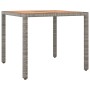 Mesita y sillas jardín 5 pzas y cojines ratán sintético gris de , Conjuntos de jardín - Ref: Foro24-3277158, Precio: 652,80 €...