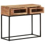 Mesa consola de madera maciza de acacia 90x35x76 cm en Mesas auxiliares | Comprar online en Foru.es