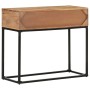 Mesa consola de madera maciza de acacia 90x35x76 cm en Mesas auxiliares | Comprar online en Foru.es