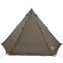 Tienda de campaña familiar tipi 6 personas impermeable marrón de , Tiendas de campaña - Ref: Foro24-4009443, Precio: 133,46 €...