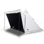 Tienda familiar tipi 6 personas tela opaca impermeable blanca de , Tiendas de campaña - Ref: Foro24-4009441, Precio: 203,51 €...