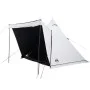 Tienda familiar tipi 6 personas tela opaca impermeable blanca de , Tiendas de campaña - Ref: Foro24-4009441, Precio: 203,51 €...