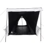 Tienda familiar tipi 6 personas tela opaca impermeable blanca de , Tiendas de campaña - Ref: Foro24-4009441, Precio: 203,51 €...